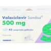 Валацикловир Сандоз Италия Valaciclovir Sandoz 500 мг 42 таблетки — изображение 2